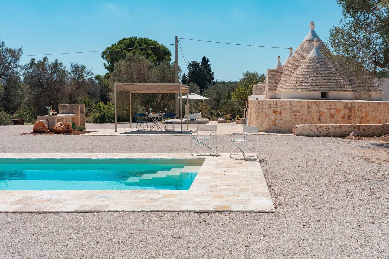Trulli Scacciapensieri avec piscine in Salento