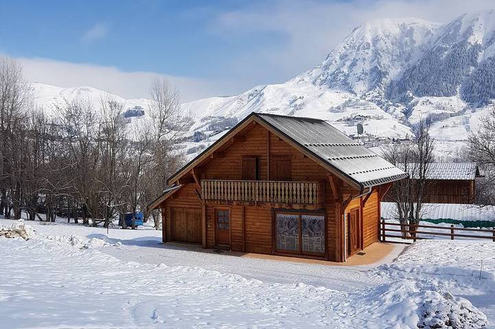 Chalet pour 10 personnes, avec Balcon et Jardin à Saint-Jean-d'Arves