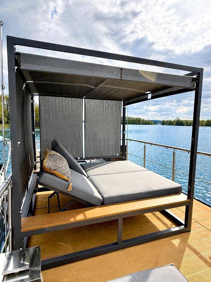 Boot für 4 Personen, mit Terrasse und Ausblick in Berlin Umland - 3