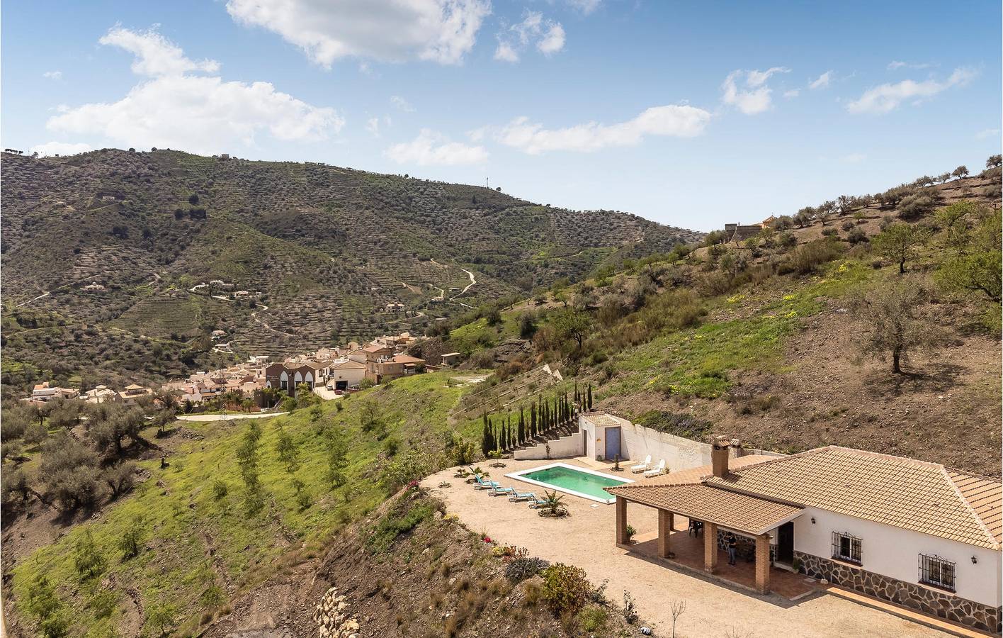 140m² Wohnung: Pool, Terrasse, Internet - In der Nähe von Café Bar und Rio Seco in Arenas, Cordillera Penibética