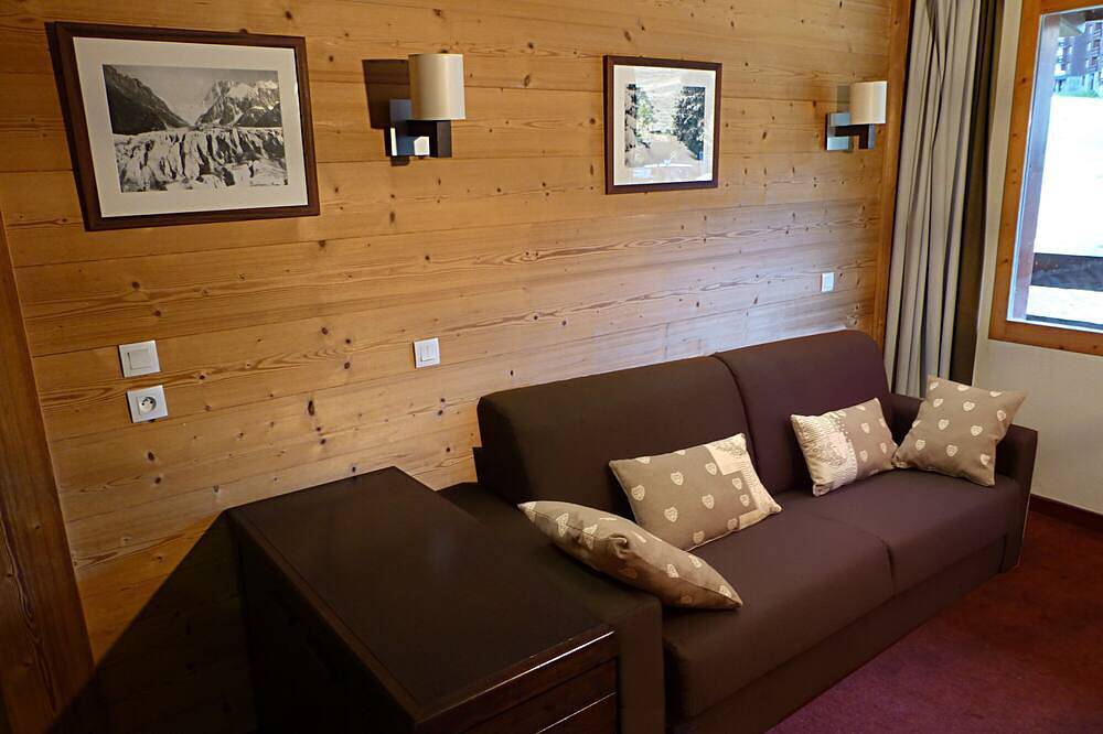 Ganze Wohnung, Wohnung Belle Plagne 2 Schlafzimmer 5/6 Personen Duplex 38m2 am Fuße der Pisten in Belle Plagne, La Plagne-Tarentaise