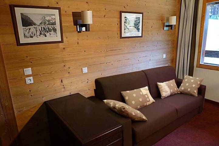 Ganze Wohnung, Wohnung Belle Plagne 2 Schlafzimmer 5/6 Personen Duplex 38m2 am Fuße der Pisten in Belle Plagne, La Plagne-Tarentaise