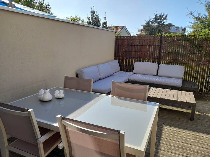 Appartement de vacances pour 4 personnes, avec terrasse et jardin à La Teste-de-Buch
