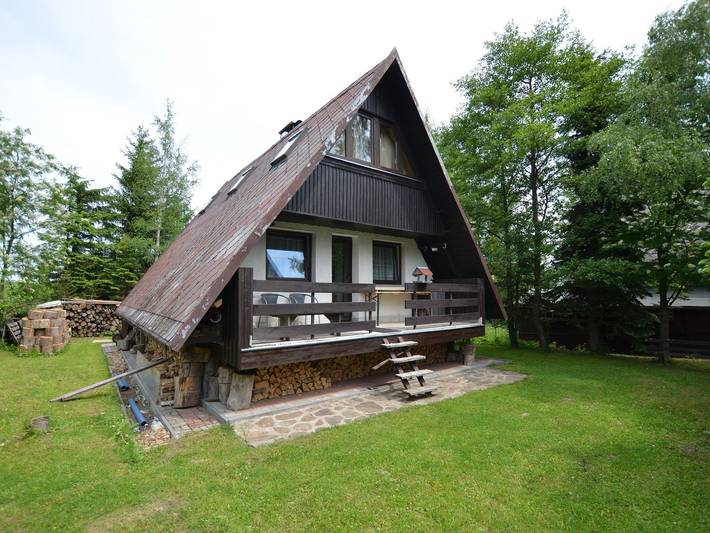 Ferienhaus für 6 Personen, mit Terrasse und Garten im Erzgebirge (Tschechien)