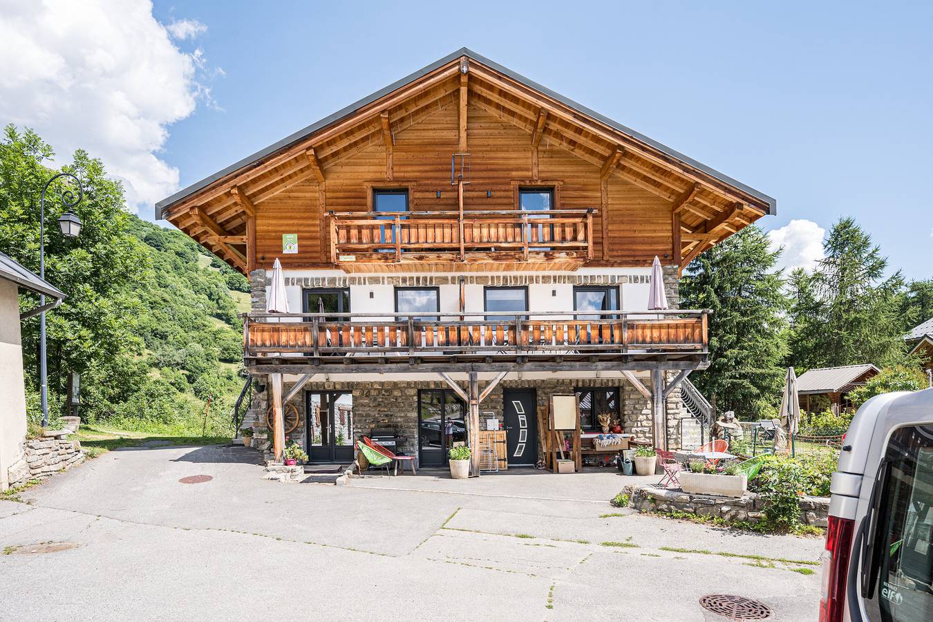 Appartement entier, Appartement "Le Galibier" avec vue sur les montagnes, balcon et Wi-Fi in Valloire, Région de Saint-Jean-de-Maurienne