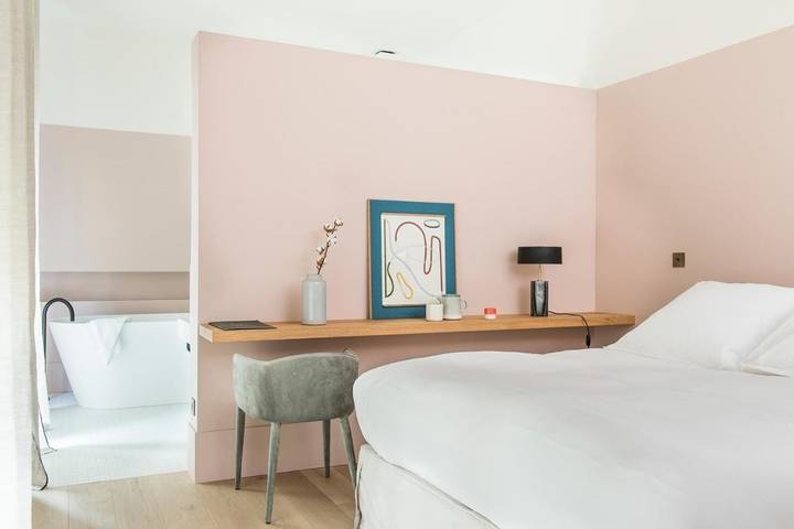 Maison d’hôte pour 2 personnes, avec Terrasse ainsi que Jardin et Vue