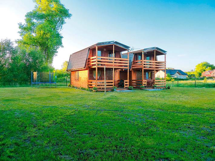 Ferienhaus für 6 Personen, mit Balkon und Terrasse sowie Garten in Swinemünde