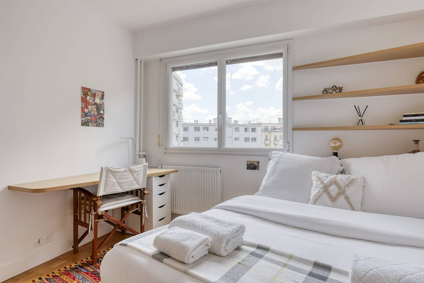 Ganze Wohnung, Ferienwohnung für 4 Personen mit Balkon/Terrasse in Eiffelturm, Paris