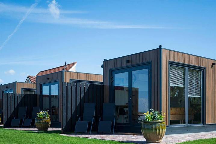 Ferienwohnung für 2 Personen, mit Whirlpool und Terrasse sowie Garten und Ausblick in 't Zand
