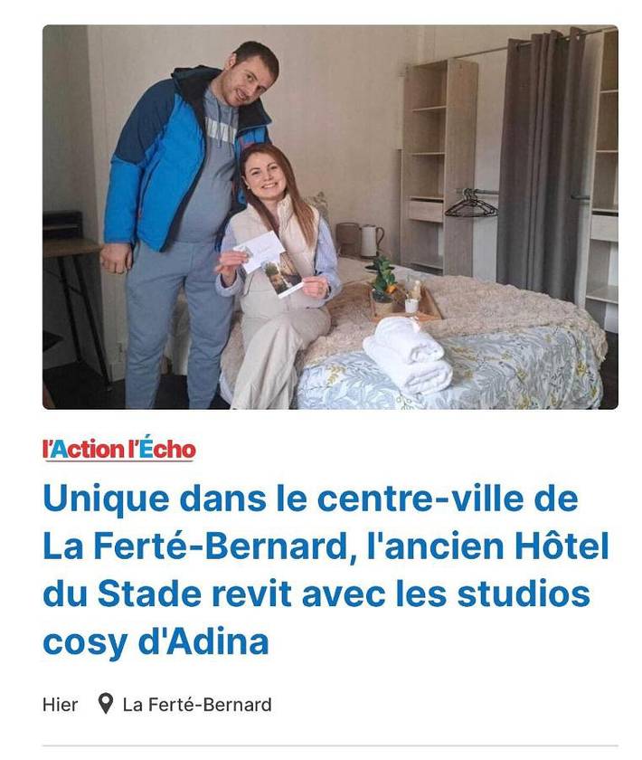 Gîte pour 2 personnes, avec terrasse à La Ferté-Bernard - 2