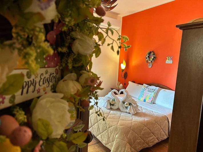 Location de vacances pour 3 personnes, avec jardin à Tropea