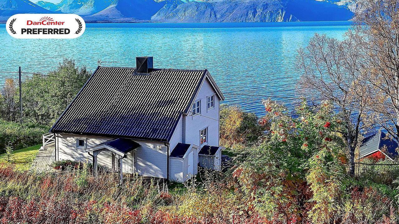 Casa de vacaciones para 6 personas con terraza in Kåfjord