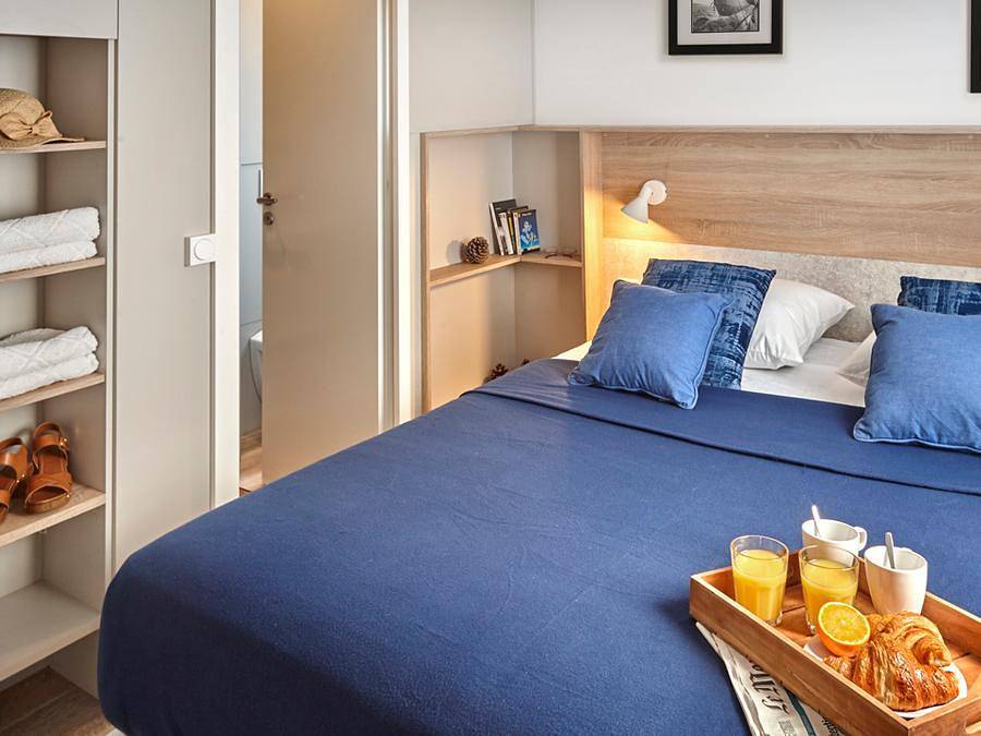 Camping au Paradis des Campeurs - Lodge 8 personen - Lodge Luxe Tribu in Roquebrune-sur-Argens, Draguignan Region