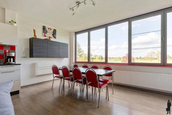 Gîte pour 8 personnes, avec vue et jardin, animaux acceptés à Lier - 2