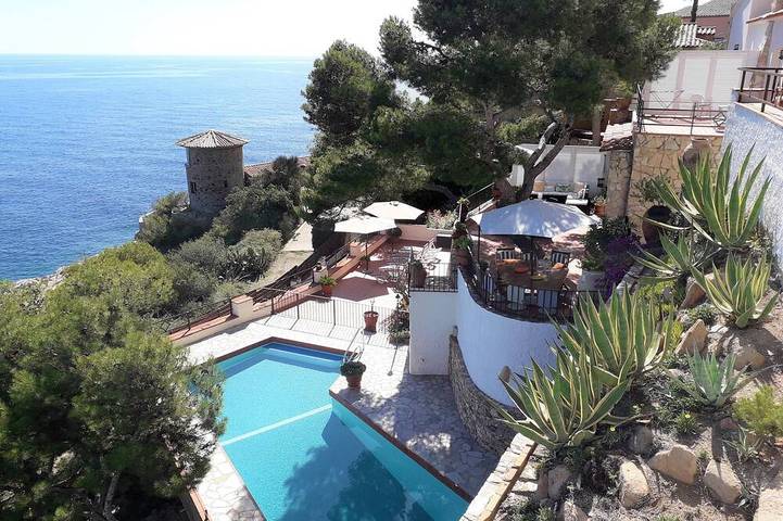 Maison de vacances pour 9 personnes, avec jardin à Llafranc