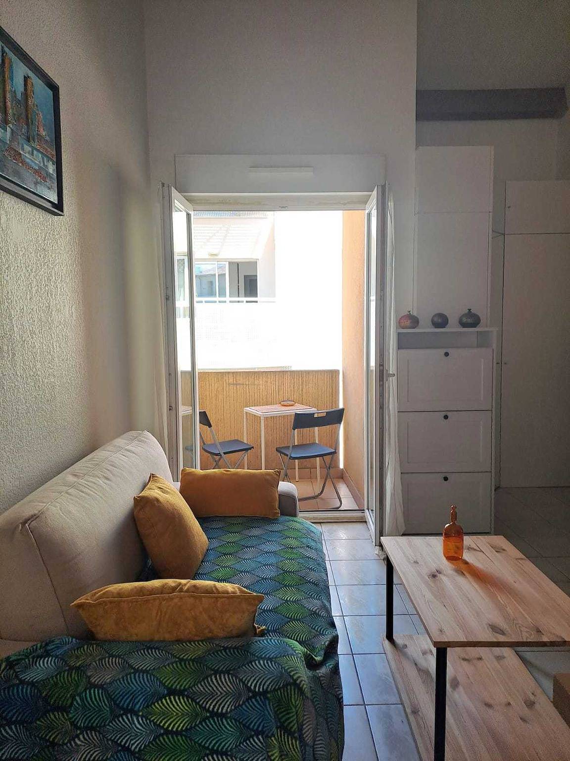 Estudio entero, Estudio para 2 personas con balcón in Montpellier, Côte d'Améthyste