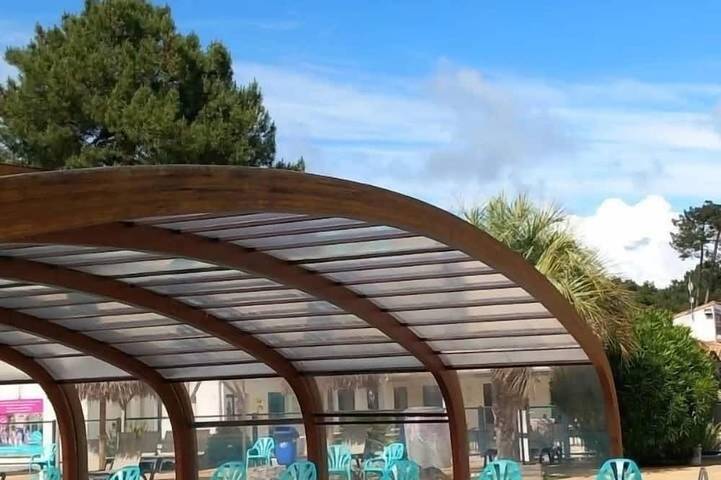 Camping pour 4 personnes, avec piscine à La Tremblade