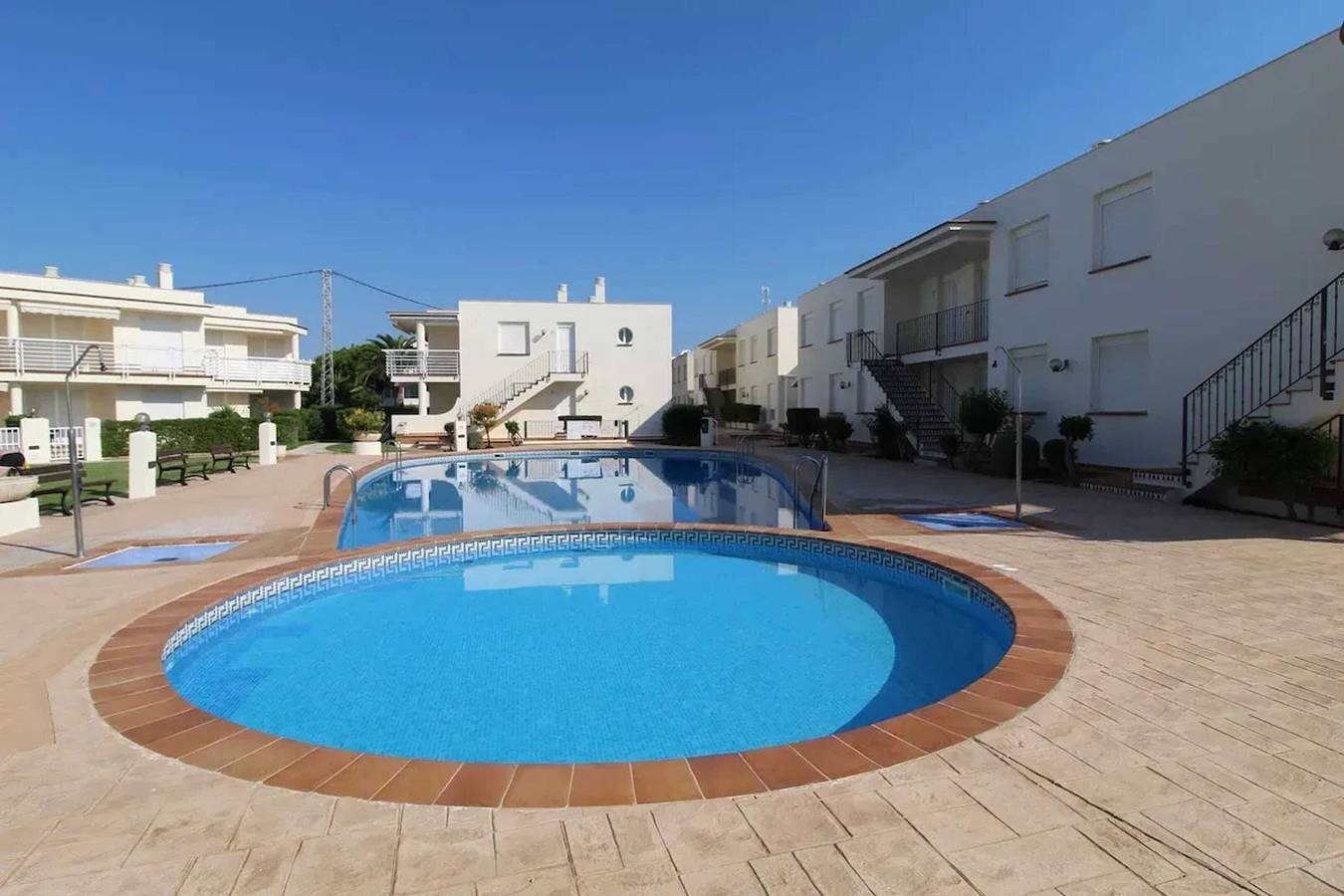 Ganze Wohnung, Gemütliche Wohnung in Vinaròs mit Gemeinschaftspool in Cala dels Cossis (Vinaròs), Vinaròs