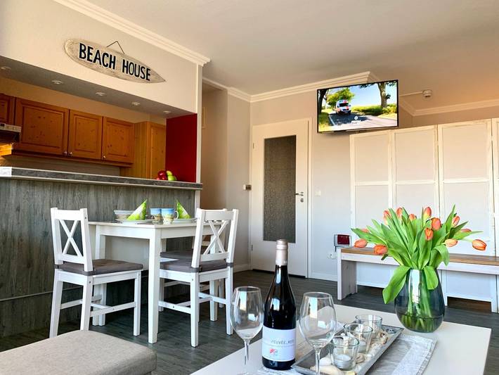 Ganze Wohnung, Parkwohnanlage Atlantic - Ferienwohnung Achtern Diek in St. Peter-Bad, St. Peter-Ording