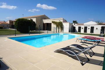Gîte pour 5 personnes, avec piscine et jardin à Sainte-Soulle