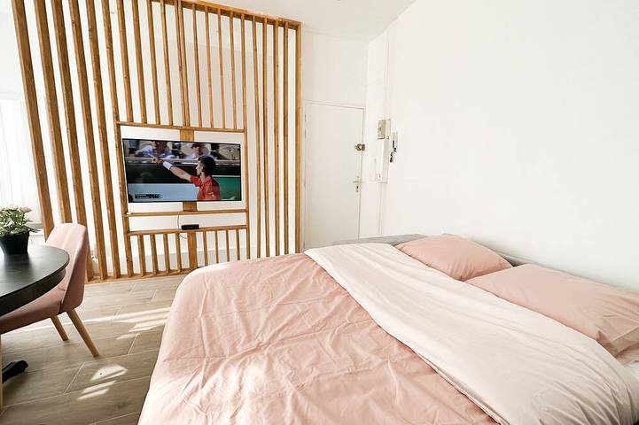 Entire apartment, Apartment-Whirlpool bath-Apartment-Street View-Le Bijou in Lille, Lille region