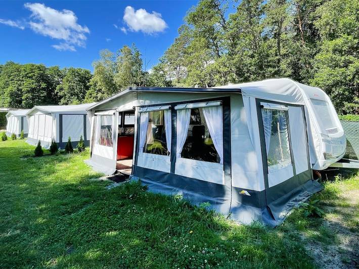 Camping für 4 Personen, mit Terrasse an der Ostsee - 4