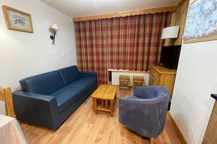 Ganze Wohnung, 2-Zimmer renoviert am Fuße der Pisten, süd-westlich ausgerichtet in Tignes, Vanoise-Massiv