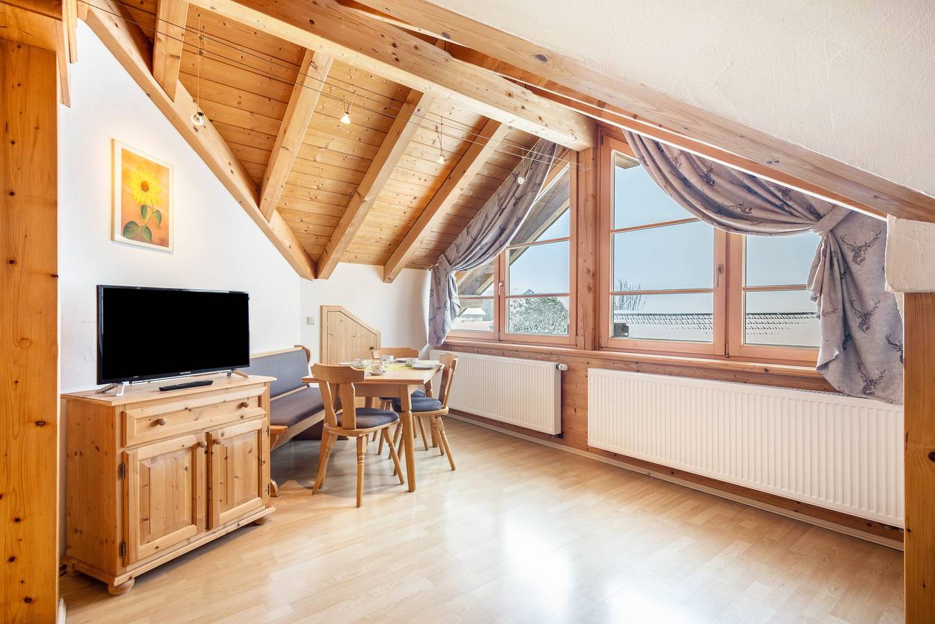 Ganze Wohnung, Apartment 'Linde' mit Bergblick, gemeinsamer Terrasse und Wlan in Immenstadt, Bayerisch Schwaben