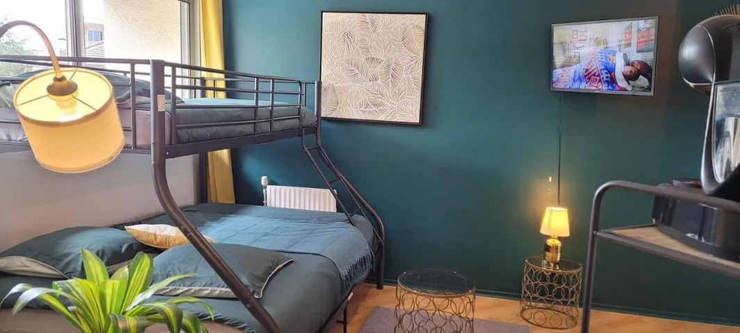 Apartamento de vacaciones para 3 personas, con piscina y jardín - 1