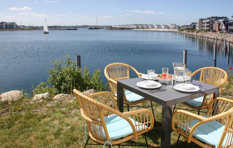 Ferienwohnung für 5 Personen, mit Terrasse und Garten sowie Sauna und Pool, kinderfreundlich in Kappeln