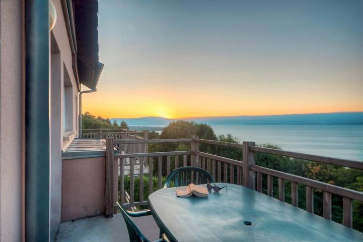 Location de vacances pour 4 personnes, avec jardin ainsi que sauna et piscine, animaux acceptés dans Lac Léman (France) - 3