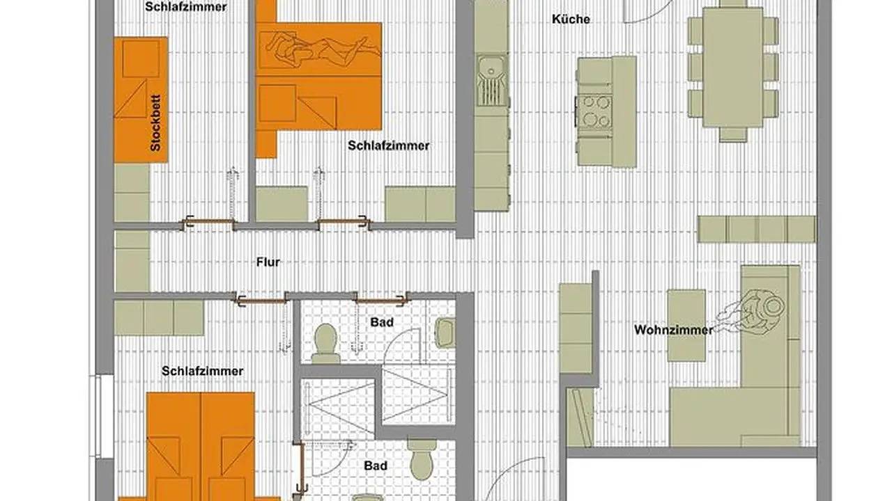 Apartamento vacacional entero, Ferienwohnung für 6 Personen (100 m²) in Warth am Arlberg in Warth, Bregenzerwald