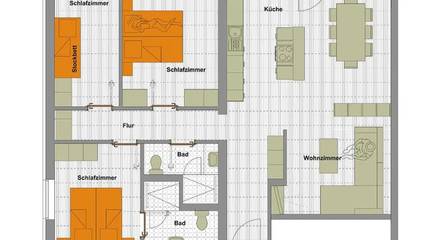Appartement voor 8 Personen in Warth, Lectaler Alpen, Afbeelding 1
