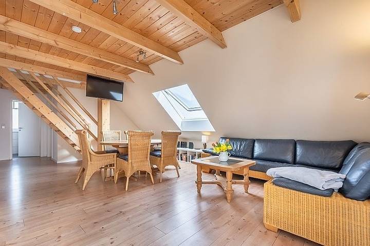 Ferienwohnung für 4 Personen, mit Garten und Sauna, kinderfreundlich in Waabs