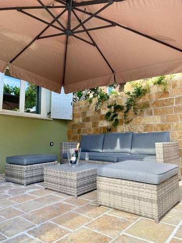 Gîte pour 2 personnes, avec balcon et vue dans Άσος