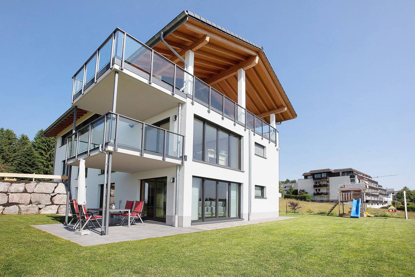 Ganze Wohnung, Ferienwohnung Alpenliebe mit Bergblick, privater Terrasse und Wlan in Höchenschwand, Südschwarzwald