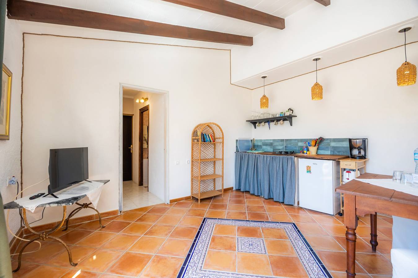Ferienwohnung "Mit Dachterrasse Panoramablick" mit Bergblick, Gemeinschaftspool und Wlan in Manacor, Mallorca Osten