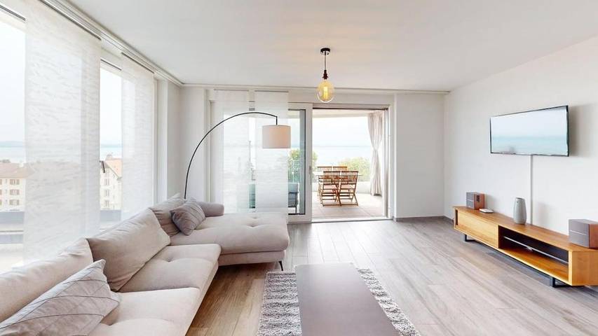 Apartamento de vacaciones para 5 personas, con vistas además de terraza y vistas al lago, Se admiten mascotas - 1