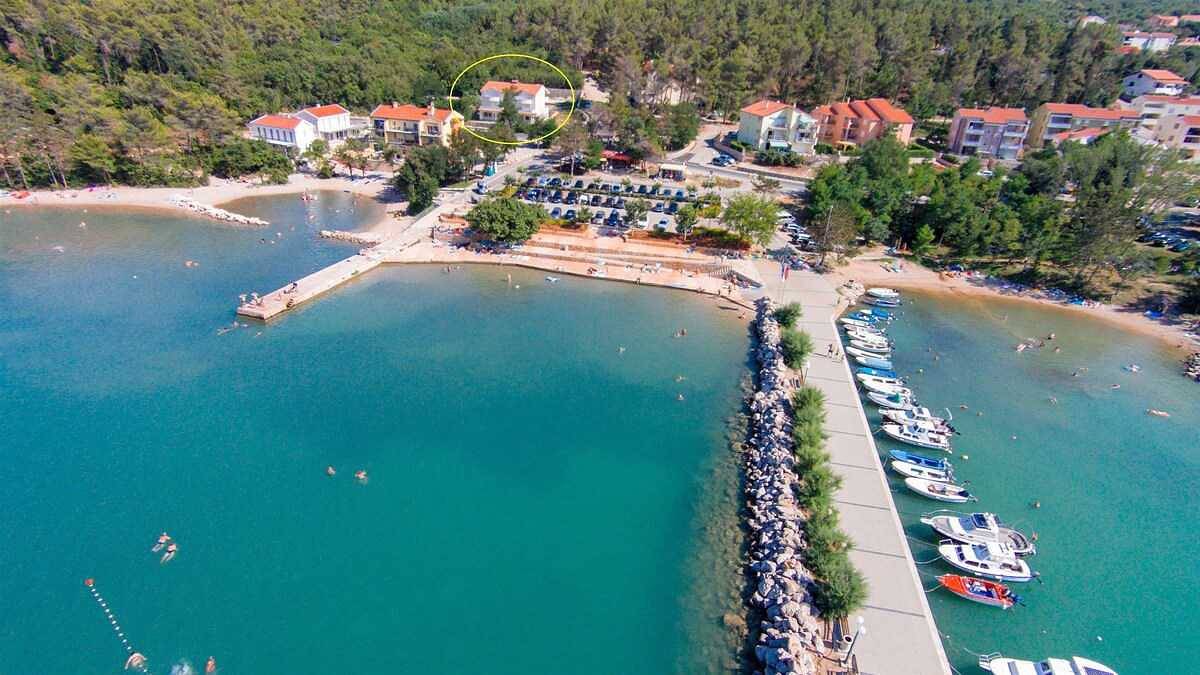 Ganze Wohnung, Ferienwohnung Sucic Iva i Tea (86111-A3) in Soline, Krk