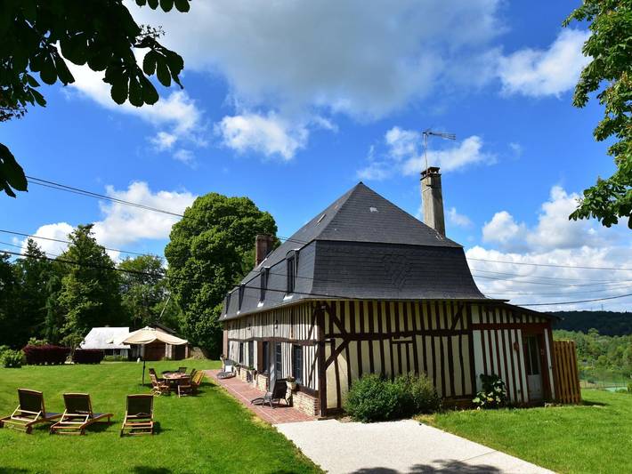 Vakantiehuis voor 13 personen, met Terras en Tuin in Haute-Normandië