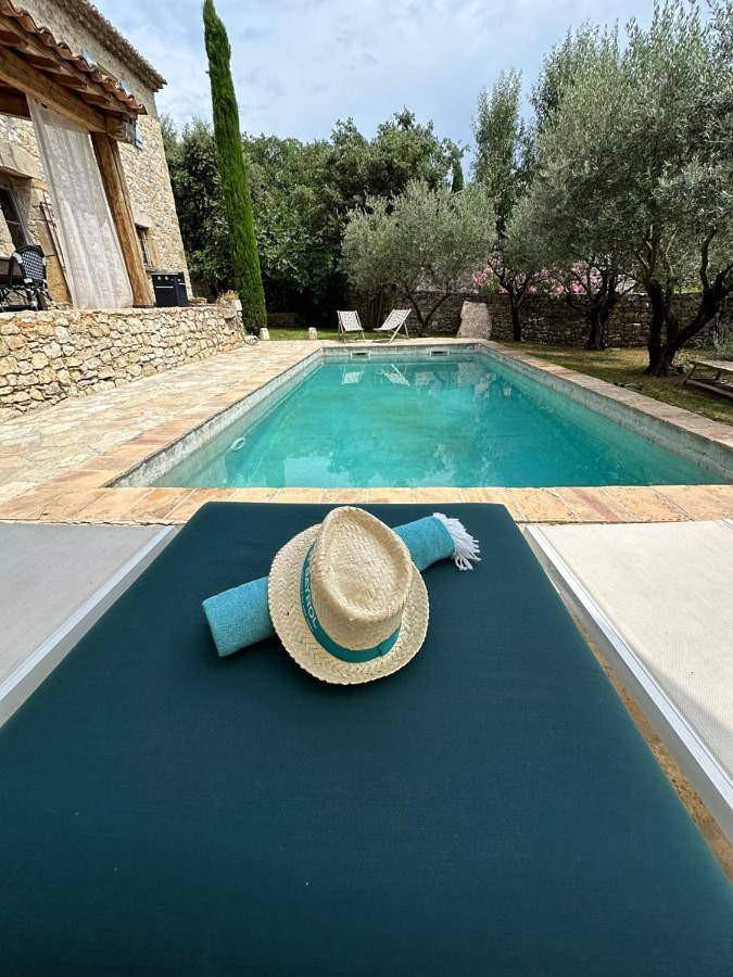 Location de vacances pour 6 personnes, avec piscine ainsi que jardin et vue à Aubussargues - 4