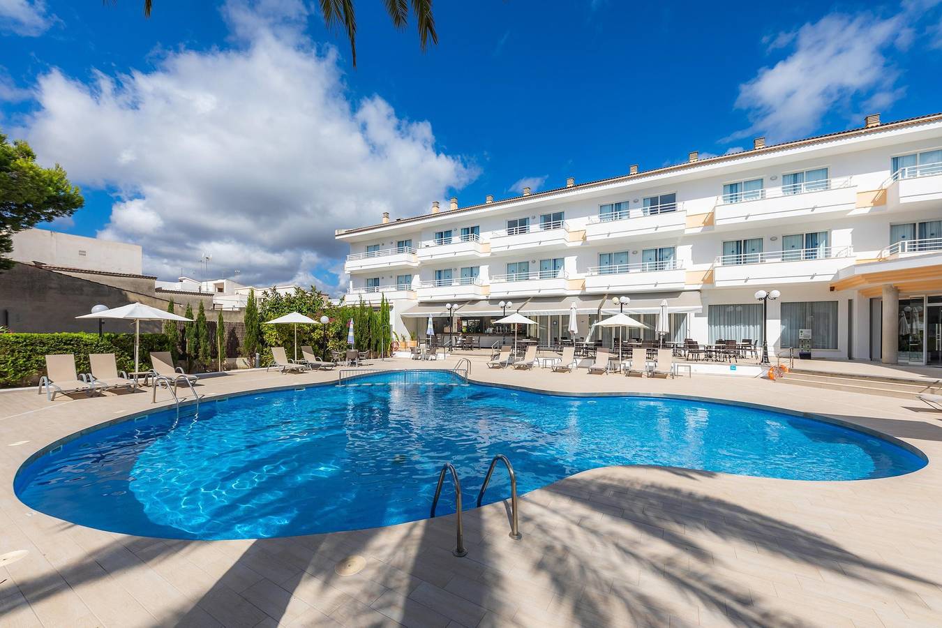 Ferienwohnung Hotel Maracaibo Standard mit Pool, Wlan & Terrasse in Can Picafort, Santa Margalida