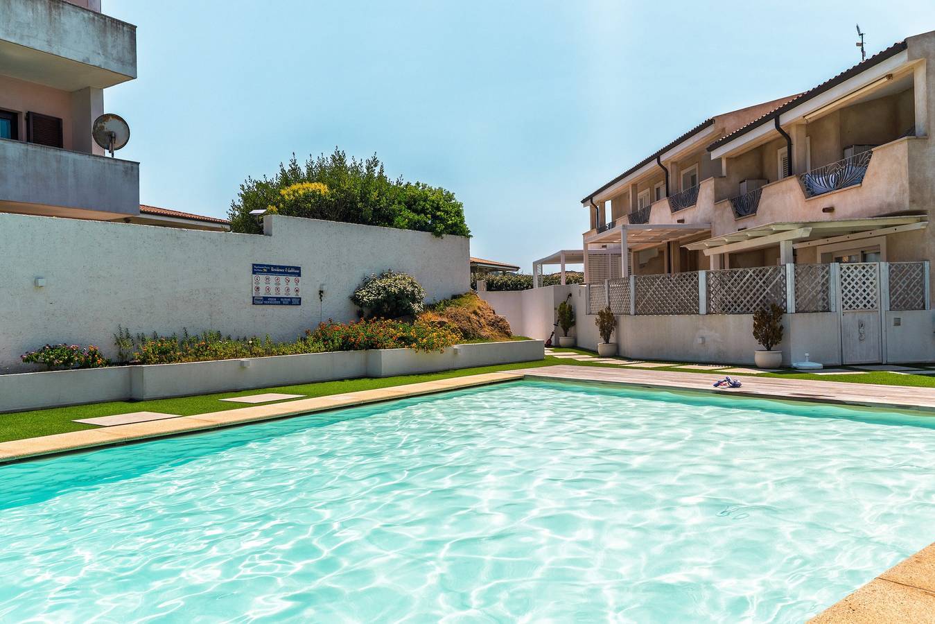 Casa Vacaciones 'Il Gabbiano Perla Turchese' con Vista Piscina, Wi-Fi y Aire Acondicionado in Palau (town), Palau (Cerdeña)