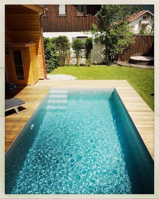 Neu: Alpen-Chalet Seekarblick mit Pool in Brauneck (Lenggries), Lenggries