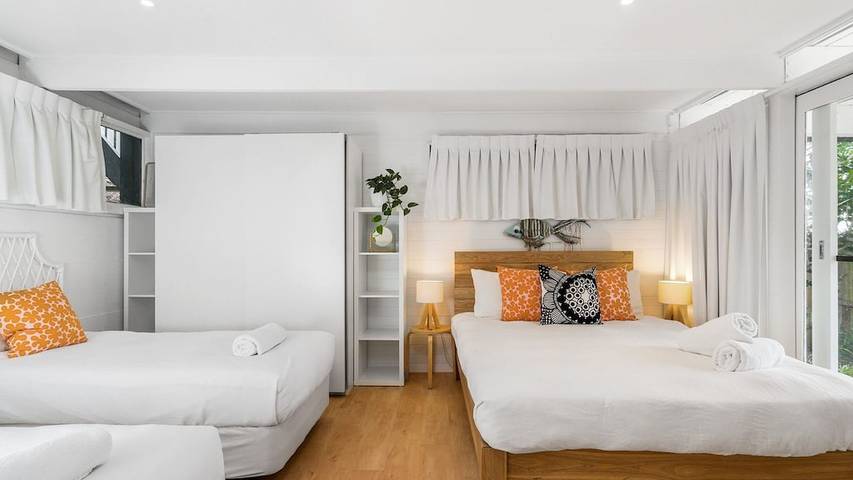 Holiday home for 6 people, with terrace in Byron Bay