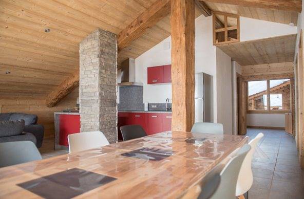 Chalet pour 8 personnes, avec balcon - 1
