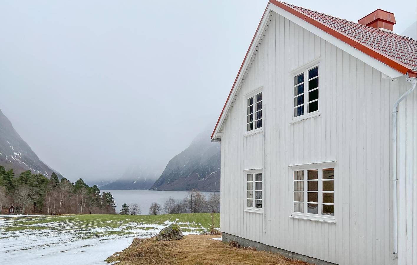 Ferienhaus für 9 Personen mit Ausblick in Nesset, Nördliches Fjordnorwegen