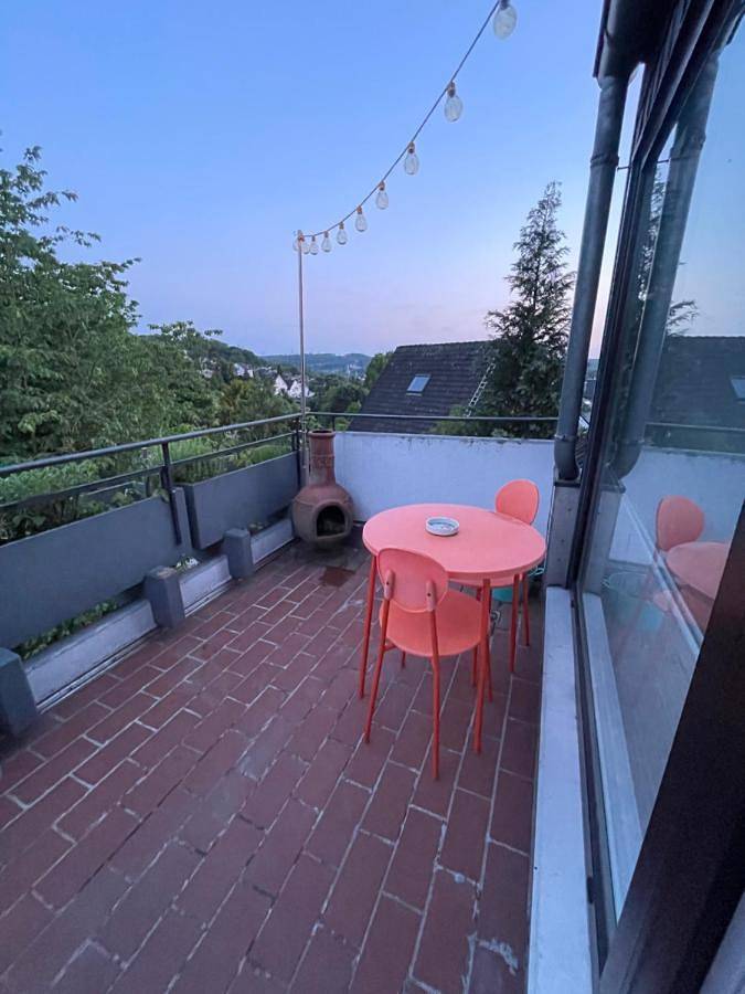 Ferienwohnung für 2 Personen, mit Balkon und Seeblick sowie Ausblick in Essen - 2