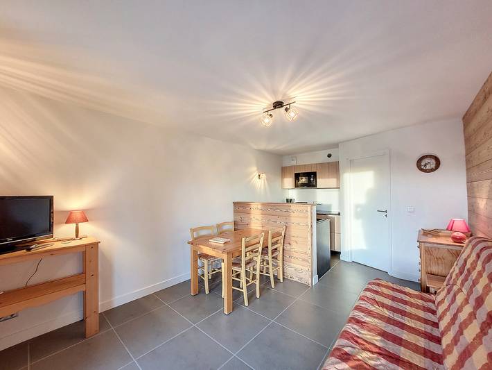 Ganzes Studio, Renoviertes Studio, Ski zurück, Südterrasse in La Rosière, Montvalezan