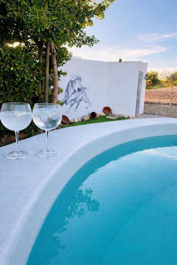 Casa de vacaciones para 10 personas, con piscina además de vistas y jardín, Familias con niños - 1